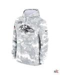 Baltimore Ravens Salute To Service Camo 2024 Hoodie