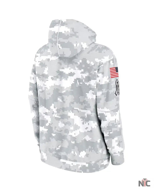 Baltimore Ravens Salute To Service Camo 2024 Hoodie