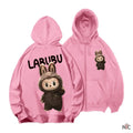 Labubu The Monsters Pink Hoodie