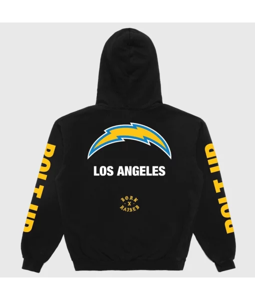 Los Angeles Chargers Born x Raised Pro Script Hoodie