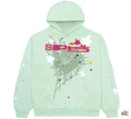 Sp5der SP5 Mint Hoodie