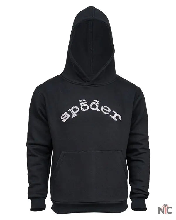 Sp5der VVS Black Hoodie