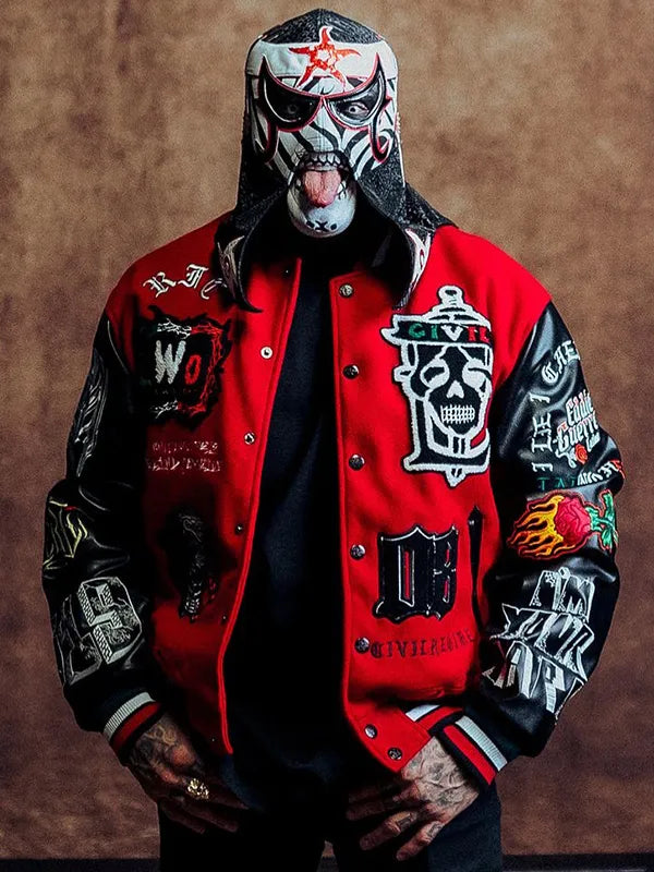 WWE PENTA Zero Miedo LWO Letterman Jacket