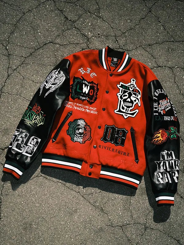 WWE PENTA Zero Miedo LWO Letterman Jacket