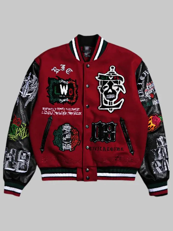 WWE PENTA Zero Miedo LWO Letterman Jacket