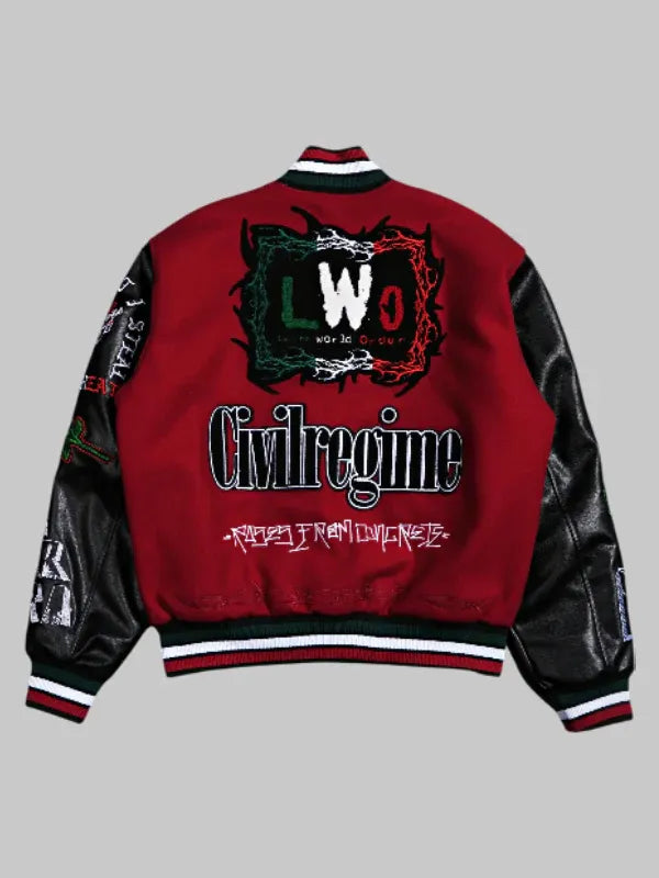 WWE PENTA Zero Miedo LWO Letterman Jacket