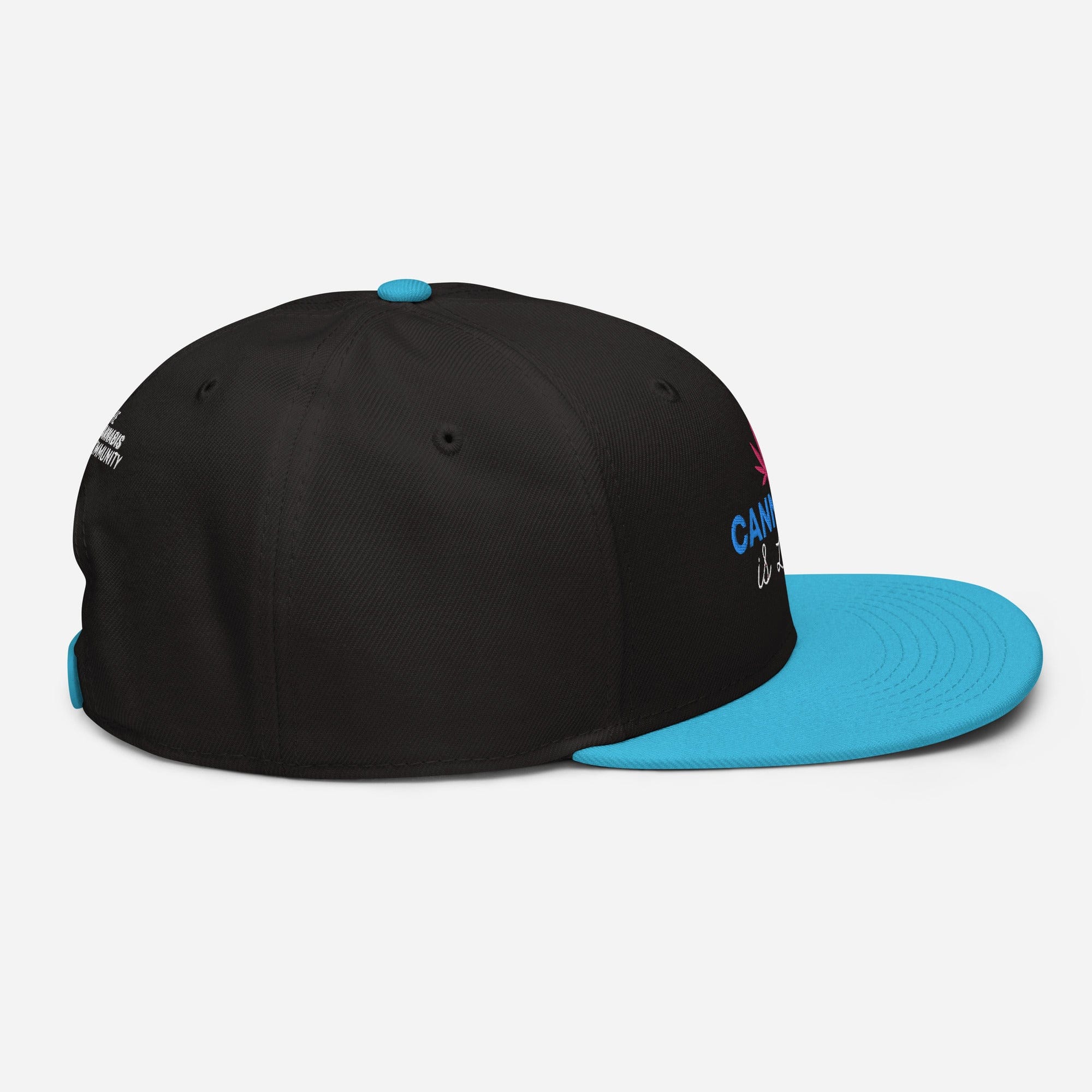 Cannabis is Life Snapback Hat
