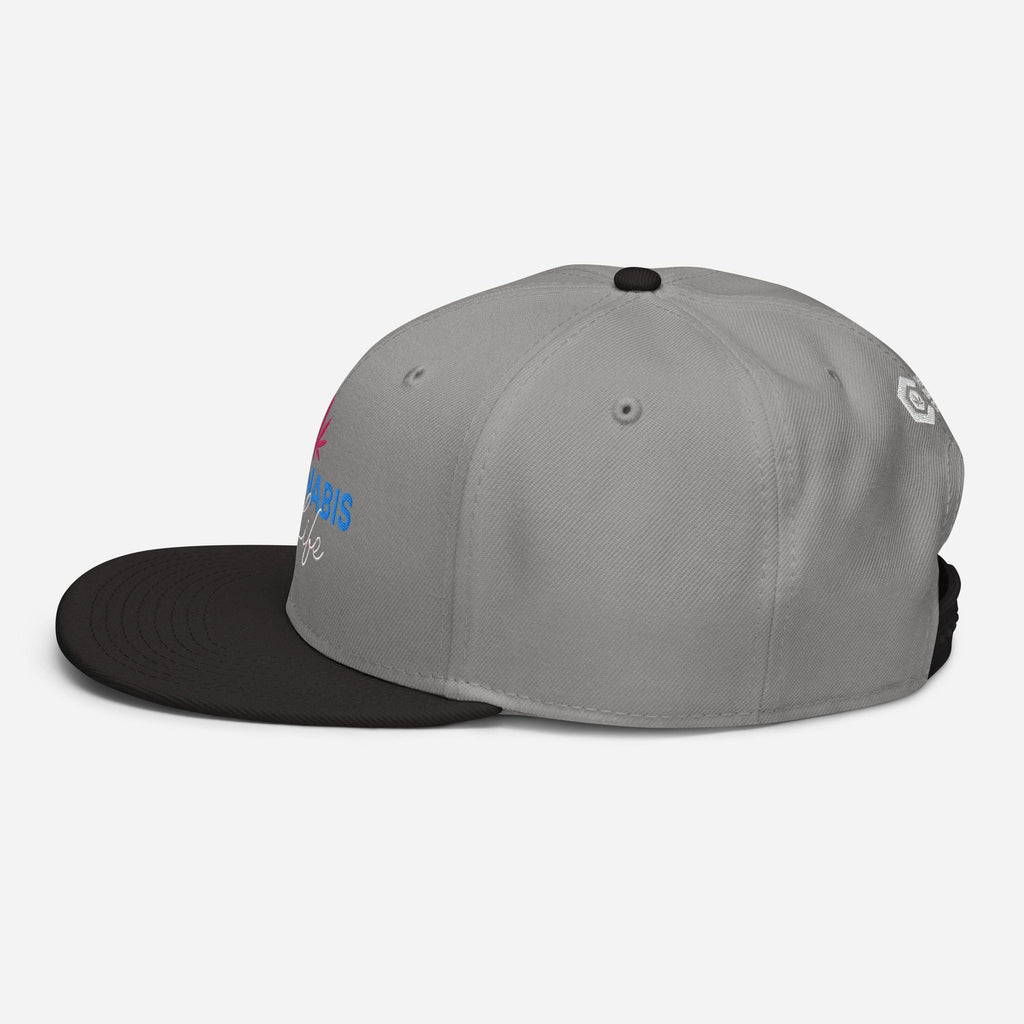 Cannabis is Life Snapback Hat